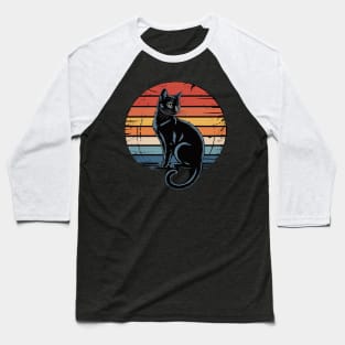 Siberian Cat Baseball T-Shirt